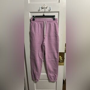 Pink joggers